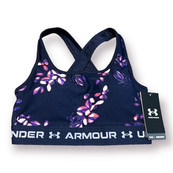 Under Armour Other - Under Armour Women’s Compression Medium Support Sports Bra Size Small NWT